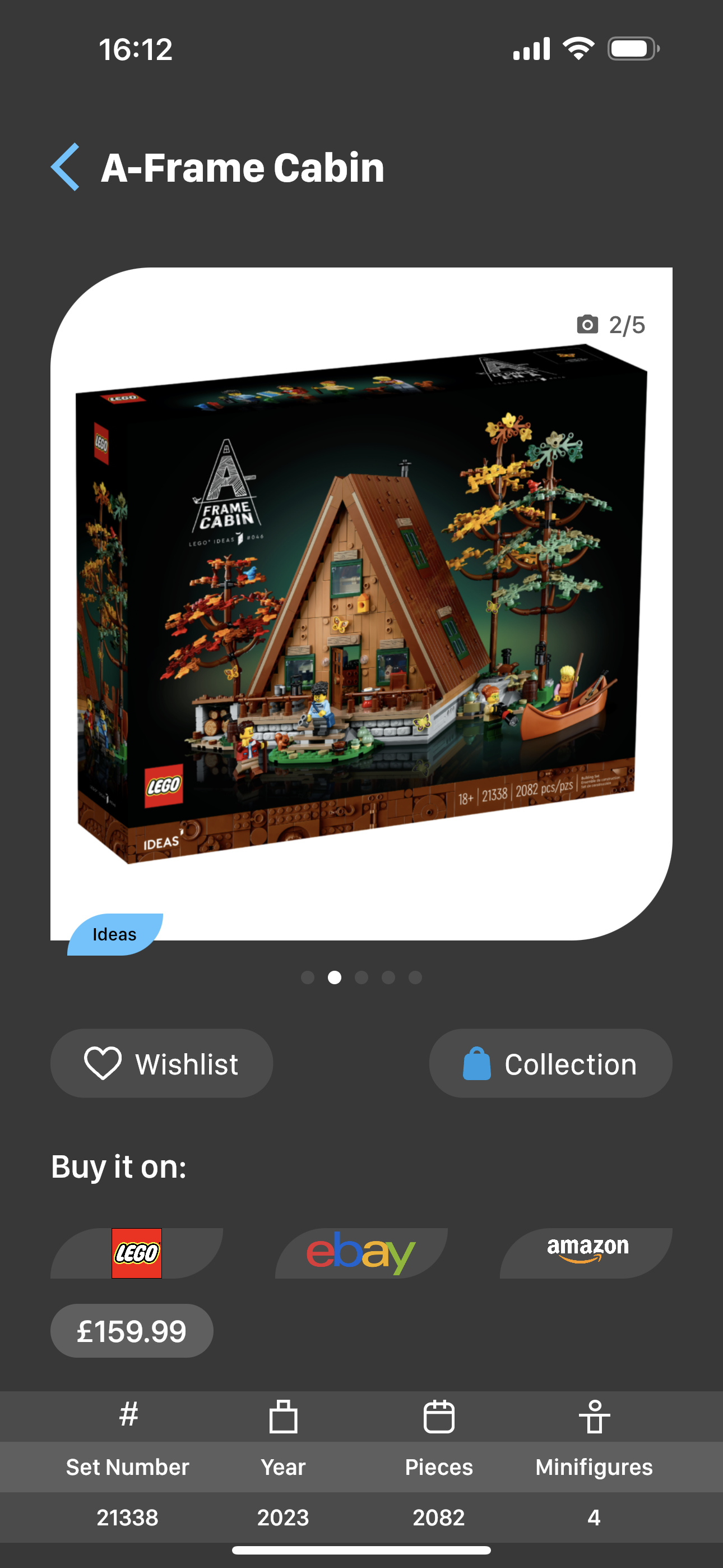 Brick Search LEGO collecting app iOS Android screenshot May 2023 6