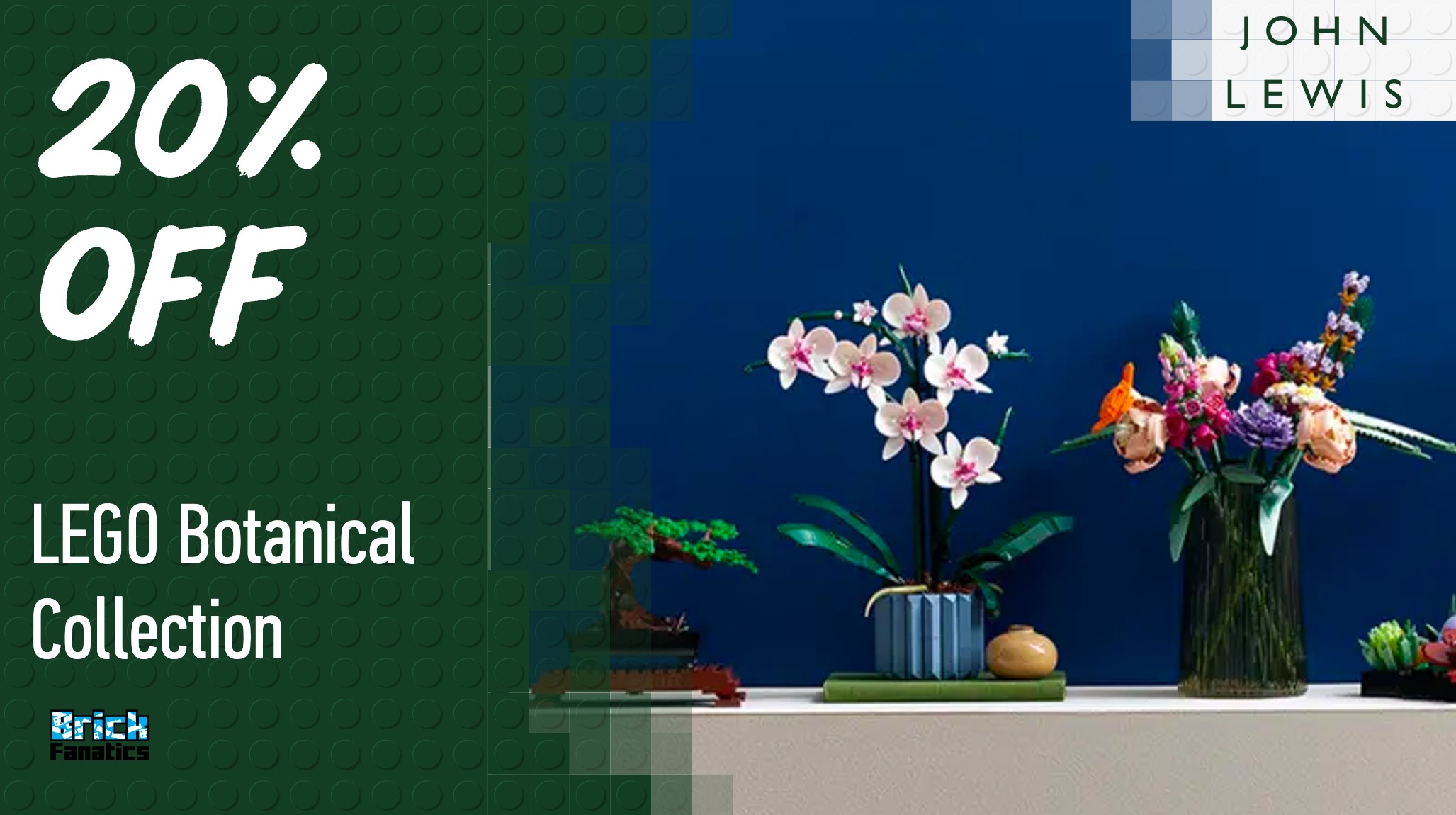 Every LEGO Botanical Collection set in the new John Lewis sale
