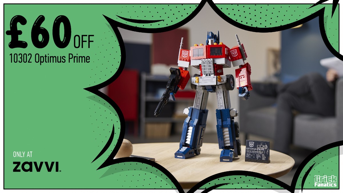 Gear up for an incredible 38% off LEGO Icons 10302 Optimus Prime