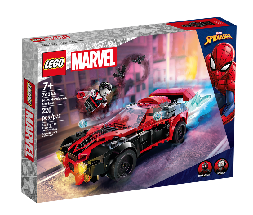 76244 Miles Morales vs. Morbius box front