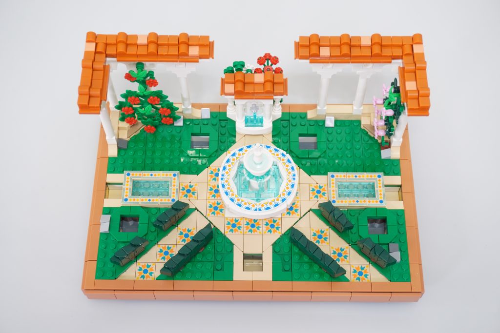 LEGO Icons 10359 Fountain Garden review 11 1024x683