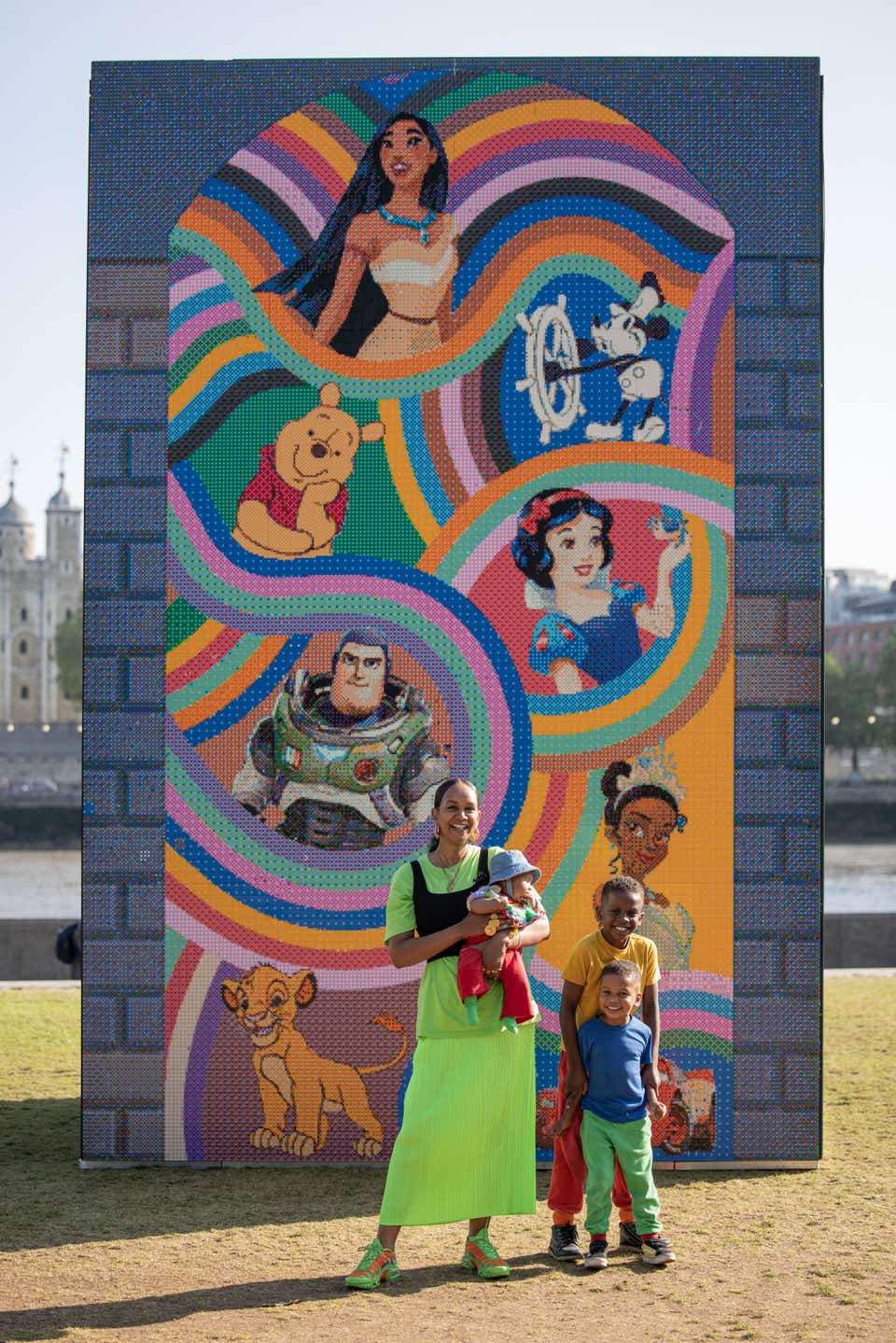LEGO Disney mural