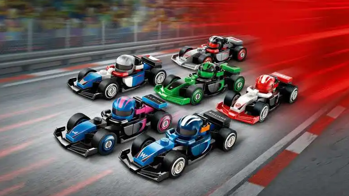 LEGO 71049 F1 Collectible Race Cars now available in the UK and Europe
