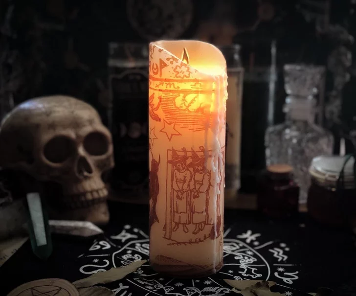 Black Flame Candle From Hocus Pocus