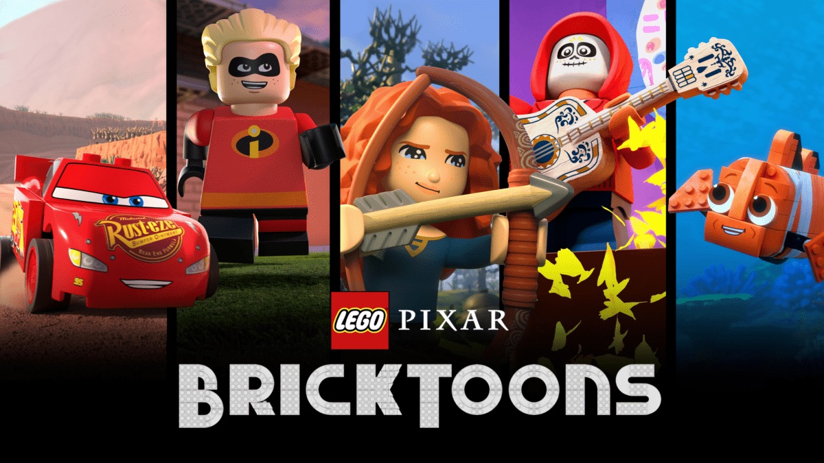 LEGO Pixar: BrickToons is now available to stream on Disney+