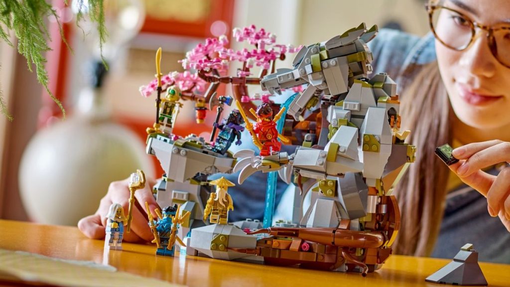 LEGO NINJAGO 71819 dragon stone shrine lifestyle featured wide shot 1024x576