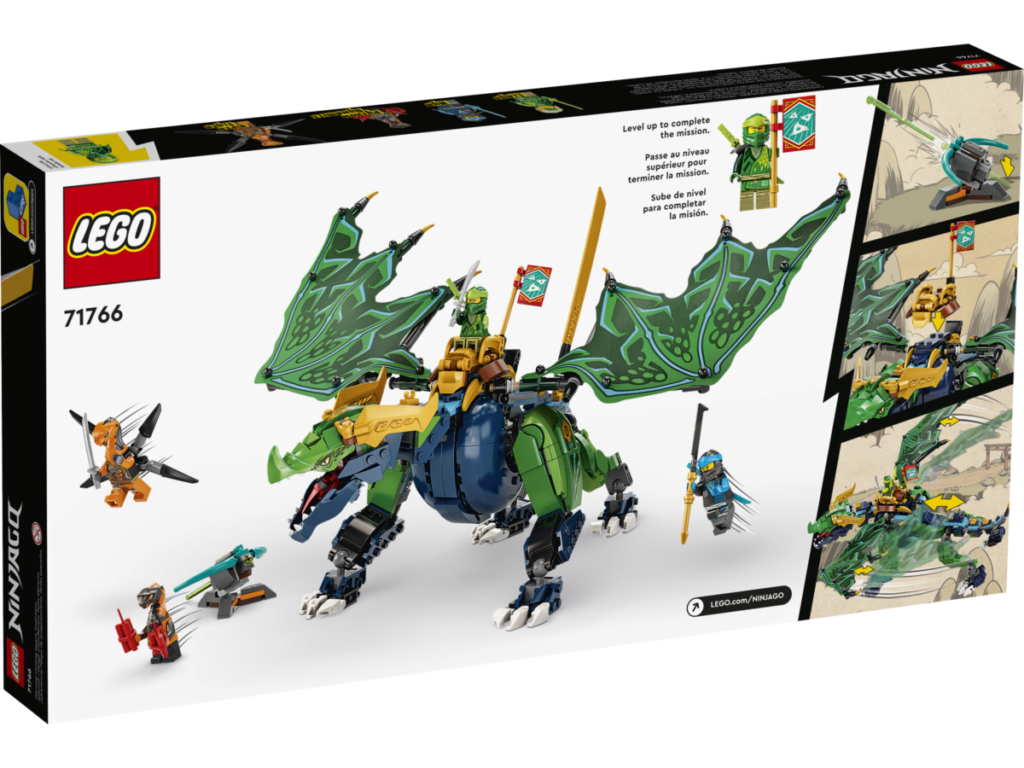 LEGO NINJAGO 71766 Lloyds Legendary Dragon 3 1024x768