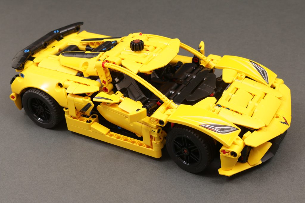 LEGO Technic 42205 Chevrolet Corvette Stingray 42204 Fast and Furious Toyota Supra MK4 and 42203 Tipping Dump Truck reviews 27 1024x683
