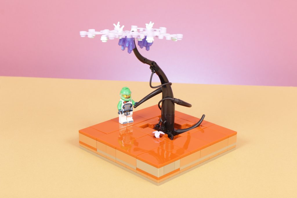 How to LEGO – Building space terrain part II step by step guide 20 1024x683