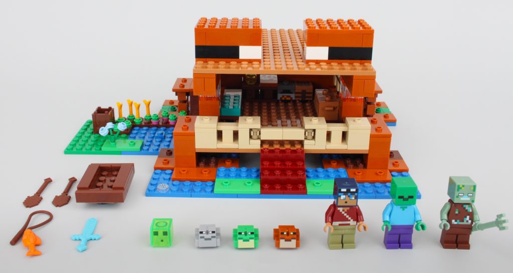 LEGO Minecraft 21256 the frog house review 1 1024x544