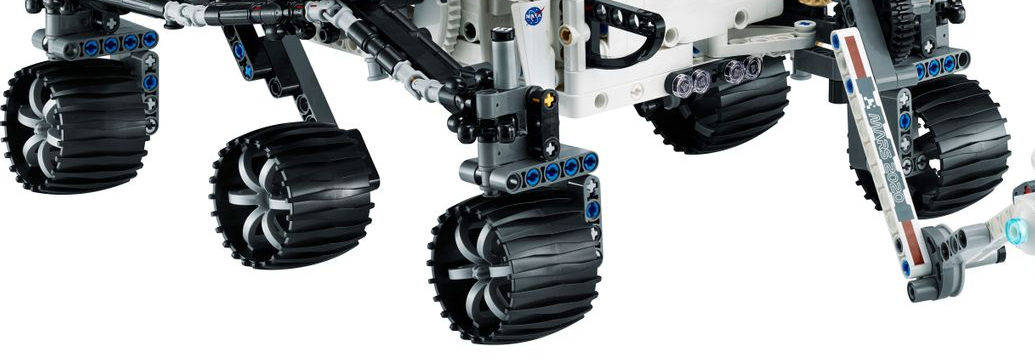 42158 LEGO NASA Mars Rover Perseverance wheels