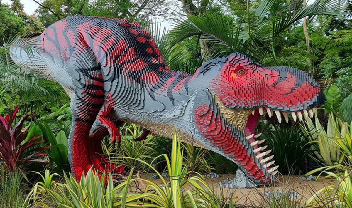 The LEGO Group launches first Brickosaurs World exhibit in Singapore