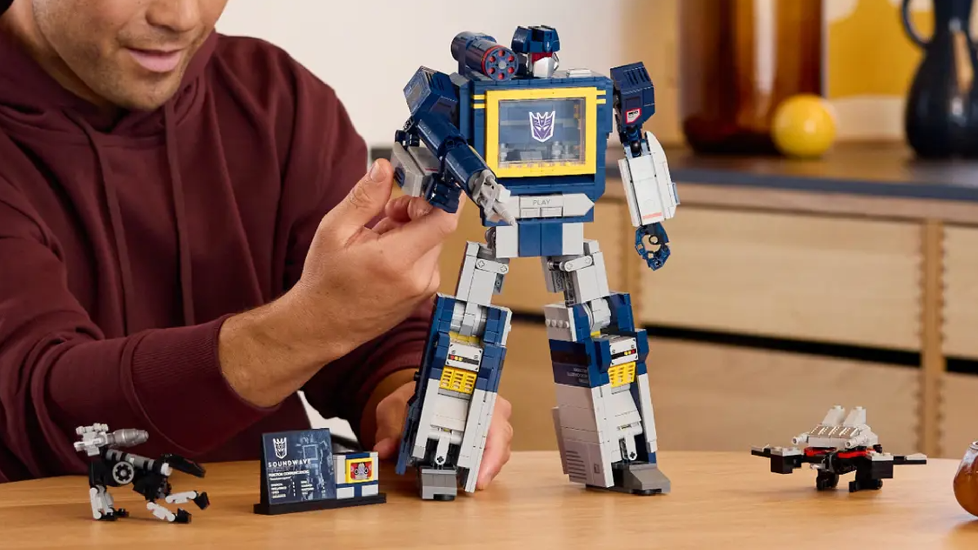 Building LEGO Icons Transformers: Soundwave was a ‘childhood dream’