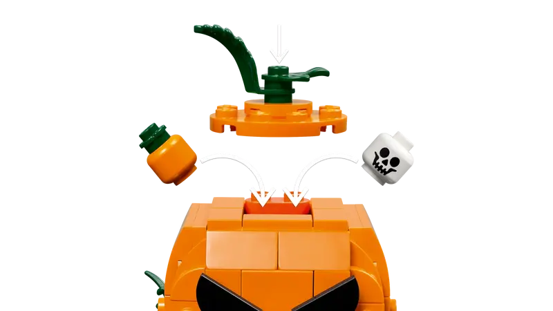 LEGO 40822 Jack O Lantern Pickup Truck 5