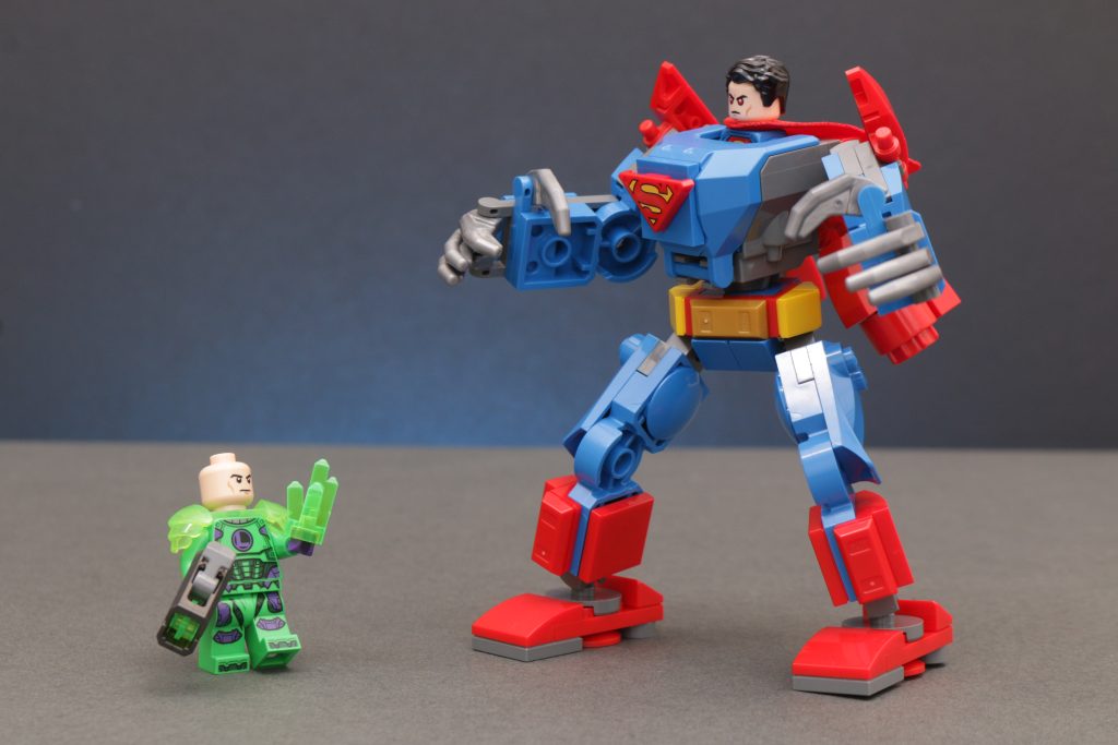 LEGO DC 76302 Superman Mech vs. Lex Luthor and 76301 Batman Batmobile vs. Mr. Freeze review 1 1024x683