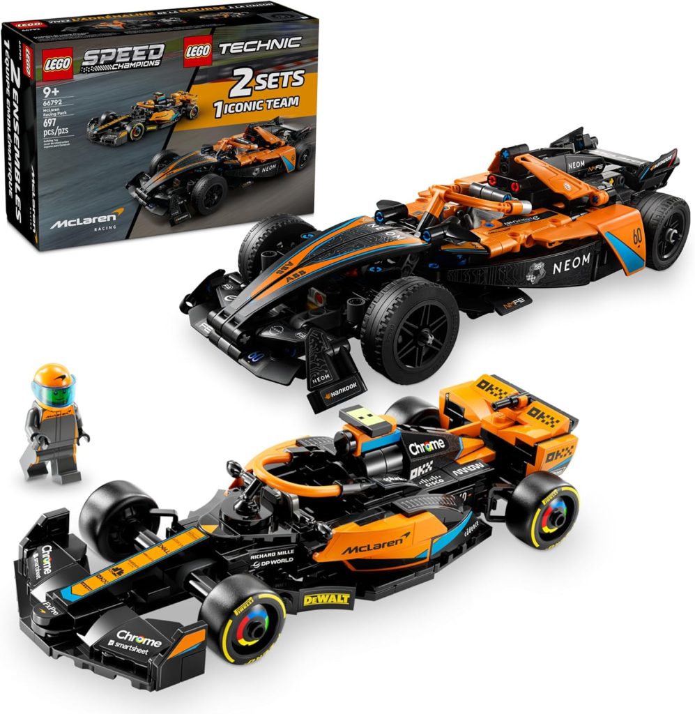 LEGO Speed Champions and Technic 66792 McLaren Racing Pack 2 997x1024