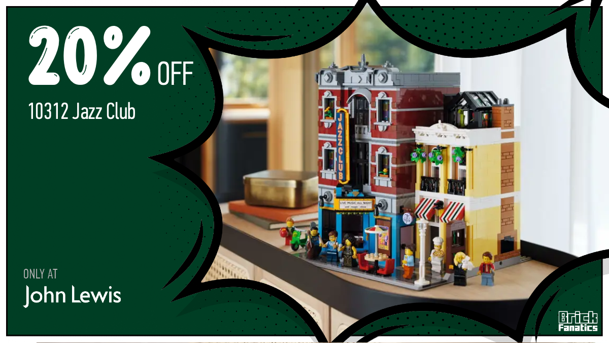 LEGO Icons 10312 Jazz Club reduced by 20% in John Lewis' latest sale