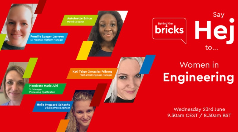 LEGO Group celebrates women engineers with virtual event