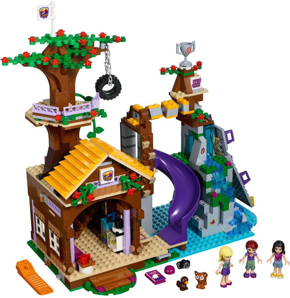 41122 Adventure Camp Tree House Friends