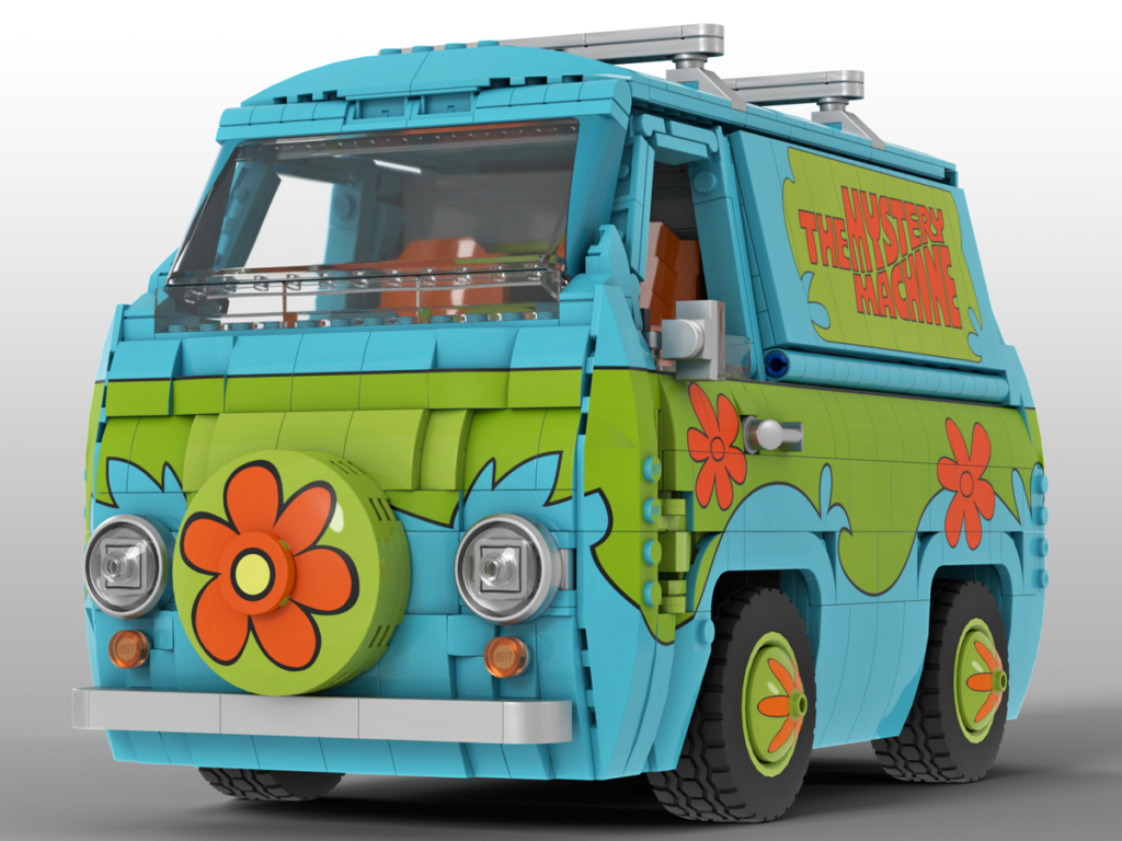 LEGO Ideas Scooby Doo Mystery Machine 3