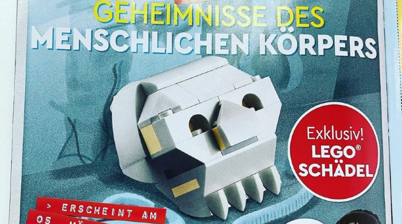 Next issue of LEGO Explorer magazine includes a skull polybag